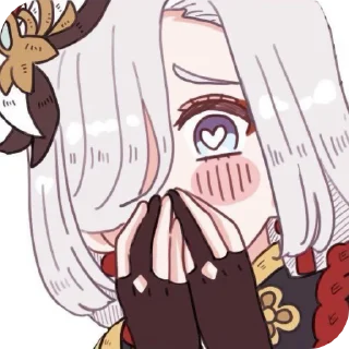 ❄️ emoji ❄️𝚂𝚑𝚎𝚗𝚑𝚎❄️ Telegram sticker 12 of 59