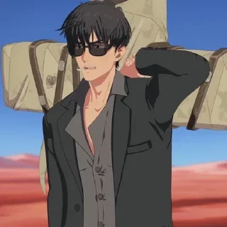 🌟 emoji Nicholas D. Wolfwood Telegram sticker 20 of 120