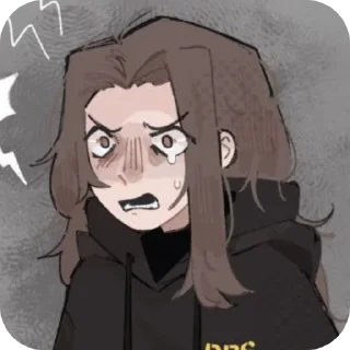 🤬 emoji Sarah Heathcliff Telegram sticker 14 of 30