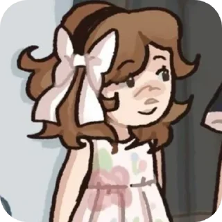 ☺ emoji Sarah Heathcliff Telegram sticker 13 of 30