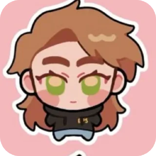 🙂 emoji Sarah Heathcliff Telegram sticker 18 of 30
