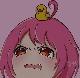 😠 emoji Нана Telegram sticker 7 of 48