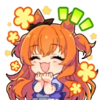 👄 emoji Umamusume Telegram sticker 5 of 41