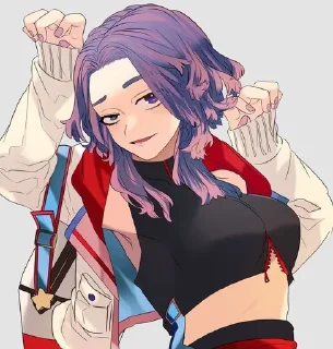 🧫 emoji Lady Nagan Telegram sticker 13 of 16