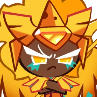 🧀 emoji 𓍼 | Golden Cheese Cookie [ @crkstick ] Telegram sticker 16 of 120
