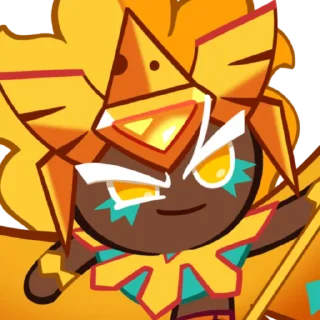 🧀 emoji 𓍼 | Golden Cheese Cookie [ @crkstick ] Telegram sticker 17 of 120