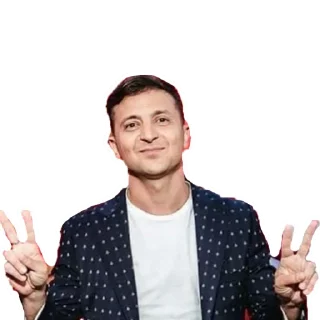 ✌️ emoji Зе! Telegram sticker 17 of 37