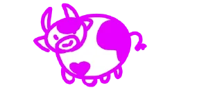 Sticker from 💜 cows-2 @moolokobot