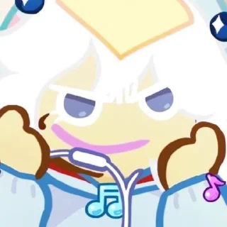 🎸 emoji ☆Rᴏᴄᴋsᴛᴀr Cᴏᴏᴋiᴇ! @fdstickerss Telegram sticker 11 of 32
