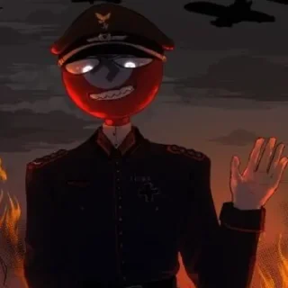 ♥️ emoji Countryhumans Reich Telegram sticker 5 of 32