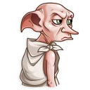 😒 emoji Dobby Telegram sticker 6 of 20