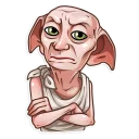 🤨 emoji Dobby Telegram sticker 11 of 20