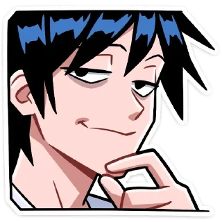 🤔 emoji Икки (@TgSticker) Telegram sticker 15 of 48