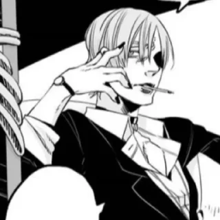 Sticker from Gangsta !!! #3