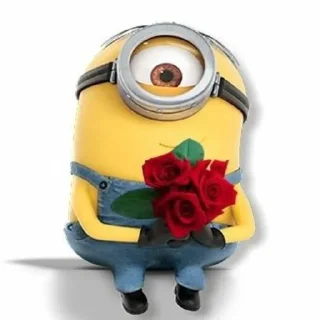 Sticker from minions