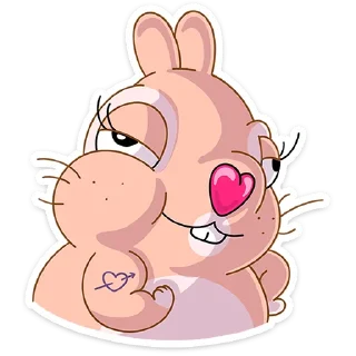 🐰 emoji Кролик Себастьян • @TgSticker Telegram sticker 22 of 49