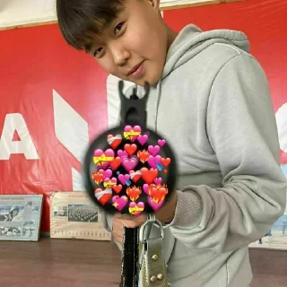 ❤️ emoji так надо Telegram sticker 12 of 64