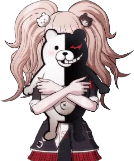 🐻‍❄️ emoji Junko Enoshima @M4kosSt1ck Telegram sticker 9 of 60
