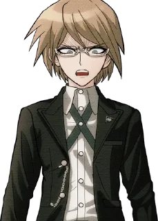 😡 emoji Byakuya Togami @M4kosSt1ck Telegram sticker 8 of 50