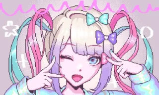 🎮 emoji Needy girl overdose 2 @gwakoro Telegram sticker 14 of 55