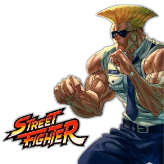 💪 emoji Street Fighter Sticker SFS Telegram sticker 16 of 17