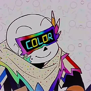 🌈 emoji 𝐹𝑅𝐸𝑆𝐻 𝐼𝑁𝐾 𝑆𝐴𝑁𝑆 🖌️🌈 [ by @stickers_undertale ] Telegram sticker 9 of 20
