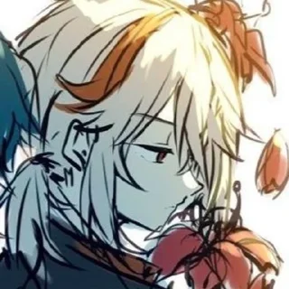🍃 emoji Kaedehara Kazuha the best Telegram sticker 5 of 80
