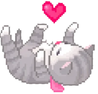 🎀 emoji котятя by @milkstickers Telegram sticker 17 of 17