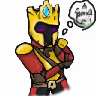 🌟 emoji TheTeaKnightKlyde by @haidaothehai Telegram sticker 4 of 61