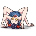 🙃 emoji Miss Devil Telegram sticker 16 of 26