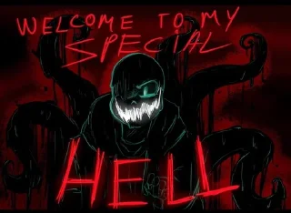 🌟 emoji Nightmare Sans Telegram sticker 7 of 39