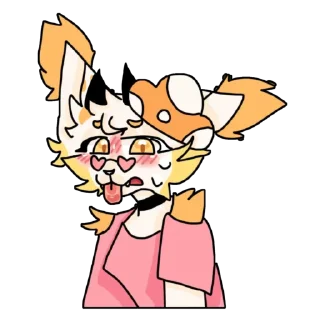 🥵 emoji Apelsin Telegram sticker 6 of 8