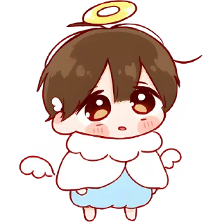 🥹 emoji Ангел/демон кун @Nyasticks Telegram sticker 10 of 34