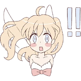 😱 emoji Девушка Ангел @Nyasticks Telegram sticker 5 of 41