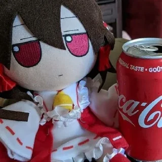 Sticker from Reimu by @mikuStcikers