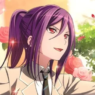 😏 emoji kaoru seta| @strawberrymilkiss Telegram sticker 12 of 53