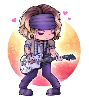 Sticker from Johnny Depp