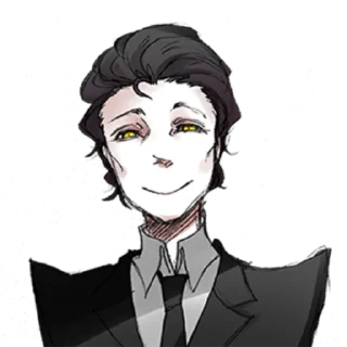 👁️‍🗨️ emoji The Umbrella Man Telegram sticker 21 of 40
