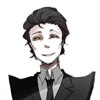 👁️‍🗨️ emoji The Umbrella Man Telegram sticker 24 of 40