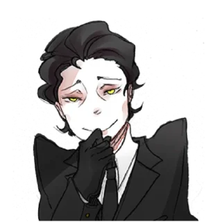 👁️‍🗨️ emoji The Umbrella Man Telegram sticker 23 of 40