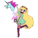Sticker from Star vs. the Forces of Evil