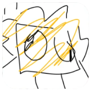 🌿 emoji 🧀gartic phone🧀 Telegram sticker 13 of 70