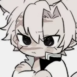🌱 emoji ૮꒰˵•ᵜ•˵꒱ა 𝚜𝚊𝚗𝚎𝚖𝚒.∘₊✧ ≻ @hssridr ≺  tw:@kyrt_ms Telegram sticker 1 of 35