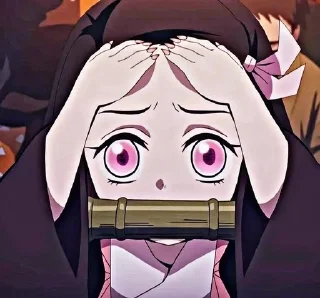😧 emoji neZuko @ISC0RKA Telegram sticker 16 of 34