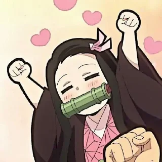 ❤️ emoji neZuko @ISC0RKA Telegram sticker 5 of 34