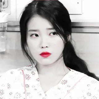 😟 emoji IU by @lovestikerpacks Telegram sticker 23 of 30