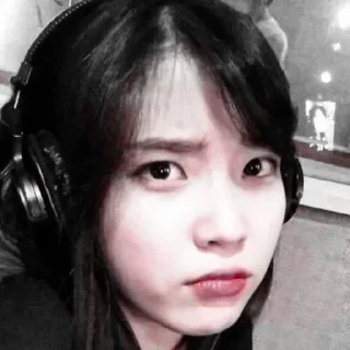 🙁 emoji IU by @lovestikerpacks Telegram sticker 9 of 30