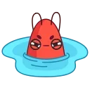 👀 emoji Креветка - @TgSticker Telegram sticker 6 of 26