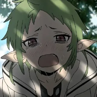 😭 emoji Реинкарнация @anime_sticks Telegram sticker 16 of 20