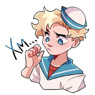 🤔 emoji Матрос Владик ☺️ Telegram sticker 9 of 53